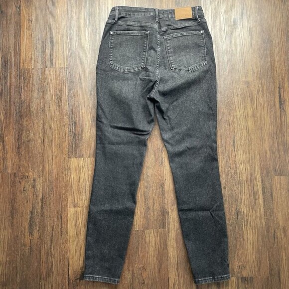 Judy Blue Jeans Womens 13/31 Black Skinny Fit High Rise Dark Wash Stretch - Picture 2 of 12